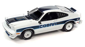 Johnny Lightning 1 64th Scale: Johnny Lightning 1978 Cobra Mustang II - Gloss White