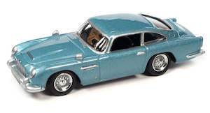 Johnny Lightning 1966 Aston Martin DB5 - Caribbean Pearl