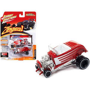 Johnny Lightning 1932 Ford Highboy - Zingers - Red/White