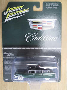 Johnny Lightning 1 64th Scale: Johnny Lightning 1959 Cadillac Hearse – Coroner - Chase