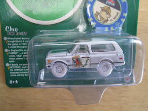 Johnny Lightning 1 64th Scale: Johnny Lightning Pop Culture 1970 Chevrolet Blazer – Clue – Chase