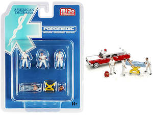 Mijo Exclusives 1 64th Scale: American Diorama Mijo 76467 Paramedics
