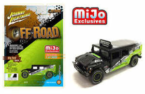 Johnny Lightning Mijo Off Road Hummer H1 Wagon - Green