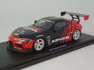 Gt Spirit 1 18th Scale: GT Spirit GT889 Toyota Supra GR by Advan 2020 Black