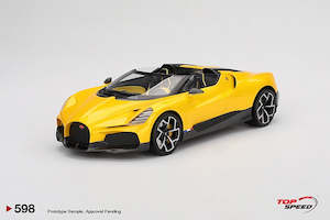 Top Speed: Top Speed TS0598 Bugatti W16 Mistral Yellow