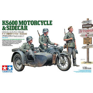 Tamiya 35: Tamiya 35384 KS600 & Sidecar - 1/35 Scale