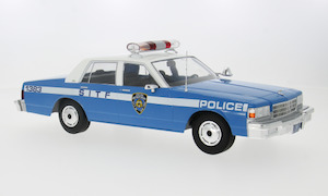 Model Car Group: Model Car Group 18360 Chevrolet Caprice Police Car 1987 NYPD