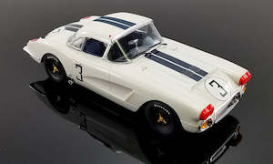 Real Art Replicas 18011 1960 Chevrolet Corvette #3 Cunningham 1960 LeMans