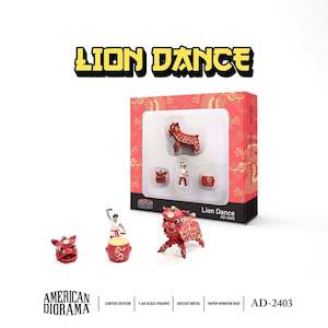 American Diorama: American Diorama 2403 Lion Dance 1