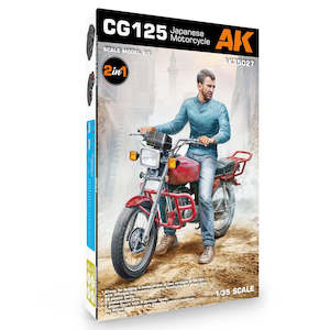AK-Interactive AK35027 CG125 Japanese Motorcycle – 1/35