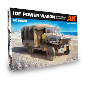 Ak Interactive Military Kitsets: AK-Interactive AK35020 IDF Power Wagon WM300 Cargo Truck with Winch
