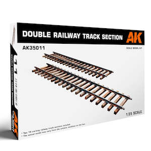 Ak Interactive Military Kitsets: AK-Interactive AK35011 Double Railway Track Section