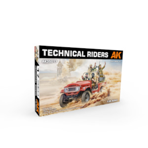 Ak Interactive Military Kitsets: AK-Interactive AK35017 Technical Riders