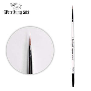 Ak Interactive Abteilung 502 Paint Brushes: Abteilung 502 ABT850-00 Top Line Deluxe Marta Kolinsky Brush