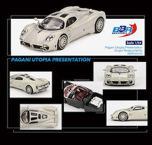 BBR 6430 Pagani Utopia – Presentation – Grigio Rinascimento