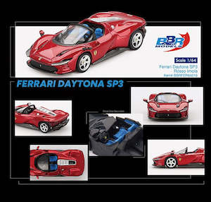 Bbr Models: BBR 64019 Ferrari Daytona SP3 Rosso Imola