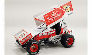 Acme Sprint Cars 50th Scale: ACME 5024002 2024 #5w Old Milwaukee Sprint car - Lucas Wolfe