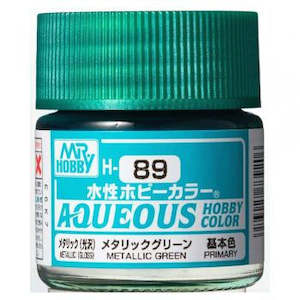 Gsi Creos Mr Hobby: Mr. Hobby Aqueous H089 Metallic Green