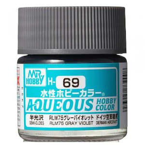 Gsi Creos Mr Hobby: Mr. Hobby Aqueous H069 Semi Gloss RLM Grey