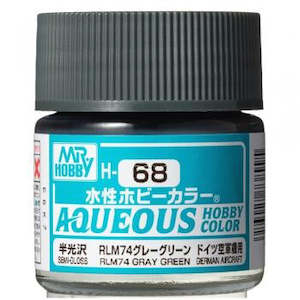 Mr. Hobby Aqueous H068 Semi Gloss RLM74 Dark Gray