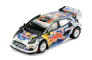 Ixo 1 43rd Diecast: IXO RAM938 Ford Puma Rally 1 #16 Safari Rally Kenya 2024 "A Fourmaux/A Coria"