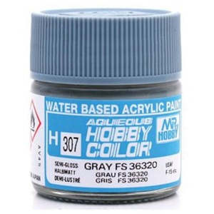 Mr. Hobby Aqueous H307 Semi Gloss Gray FS36320