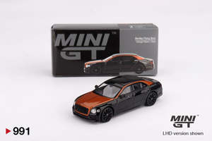 Mini Gt: Mini GT 991 Bentley Flying Spur Orange Flame / Onyx