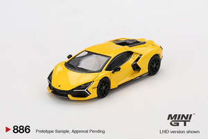 Mini GT 886 Lamborghini Revuelto Giallo