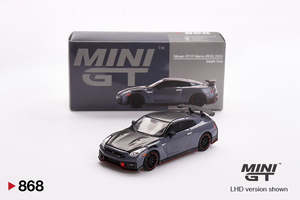 Mini Gt: Mini GT 868 Nissan GT-R Nismo 2024 NISMO Stealth Gray