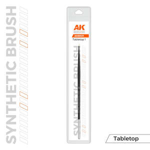 AK-Interactive AKB021 SyntheticTabletop Brush - 1