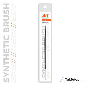 Ak Interactive Abteilung 502 Paint Brushes: AK-Interactive AKB022 Synthetic Tabletop Brush - 2