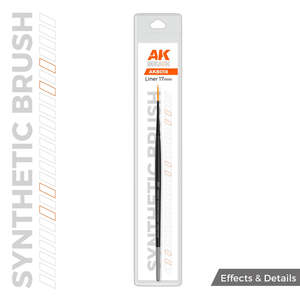 Ak Interactive Abteilung 502 Paint Brushes: AK-Interactive AKB018 Synthetic Brush - Liner 17mm