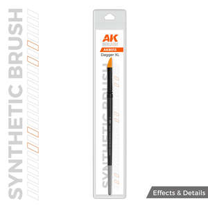 Ak Interactive Abteilung 502 Paint Brushes: AK-Interactive AKB013 Synthetic Brush - Dagger XL