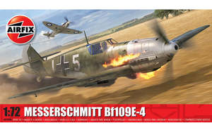 Airfix Aircraft 1 72: Airfix 01008B Messerschmitt Bf109E-4 – 1/72