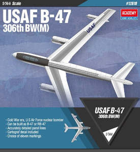 Academy Aircraft: Academy 12618 USAF B-47 '306th BW(M)'