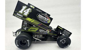 Acme 1 18th Scale: ACME 1825016 2025 #14CC Driven 2 Save Lives Sprint Car - Corey Day