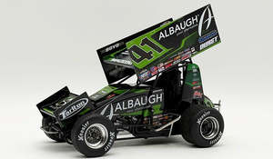 Acme 1 18th Scale: ACME 1825008 2025 #41 Albaugh Sprint Car - Carson Macedo