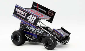 ACME 1825002 2025 #48 Weikert's Livestock Sprint Car - Danny Dietrich