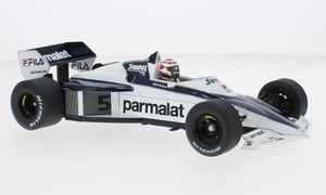 Model Car Group 18618F Brabham BT52 Parmalat #5 'Piquet" 1983 Brazil GP