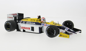 Model Car Group: Model Car Group 18626F Williams FW11 #6 "Piquet" 1986 Brazil GP