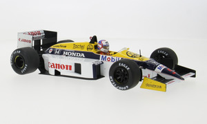 Model Car Group 18627F Williams FW11 #5 "Mansell" 1986 Great Britain GP