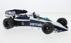 Model Car Group: Model Car Group 18619F Brabham BT52 Parmalat #6 "Patrese" 1983 South Africa GP