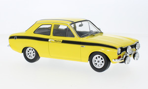 Model Car Group 18387 Ford Escort Mk1 Mexico 1973 Yellow