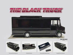 American Diorama 70201 Food Truck Series- Black