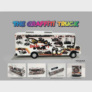 American Diorama 70102 Food Truck Series -Graffiti
