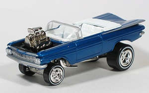 Johnny Lightning 1 64th Scale: Johnny Lightning Street Freaks 2017 Release 1 Version C - 1959 Chevy Impala Convertible  Zingers!