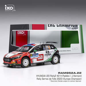 IXO RAM952A Hyundai i20 N Rally #2  Paddon/Kennard  ERC Champions 2023