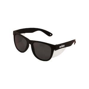 Frontpage: Wise Street Safety Glasses, Black Frame with Smoke Lense