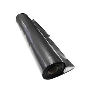 Polythene Film - Heavy Duty, 200um x 4m x 25m - Black