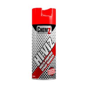 Paint: Chemz Hi Viz Upside Down Marker Spray, Red, 400ml